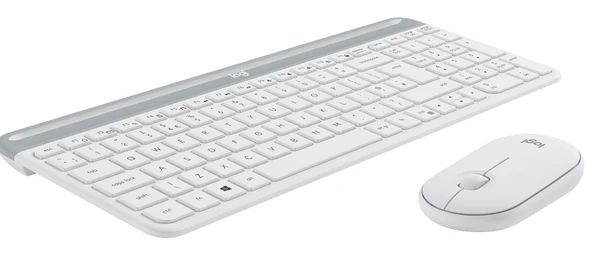 LOGITECH MK470 KABLOSUZ KLAVYE  MOUSE SETİ BEYAZ 920-009436 - Resim 4