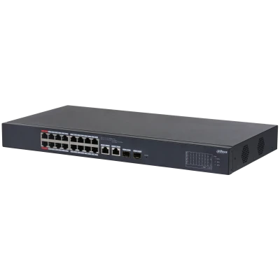 DAHUA CS4218-16ET-135 16 PORT16XFE-2XGE-2XGE/SFP YÖNETİLEBİLİR 135W POE SWİTCH ürün görseli 1