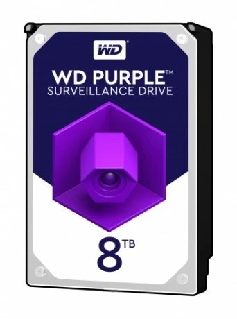 8TB WD Purple SATA 6Gb/s 256MB DV 7/24 WD85PURZ ürün görseli 1