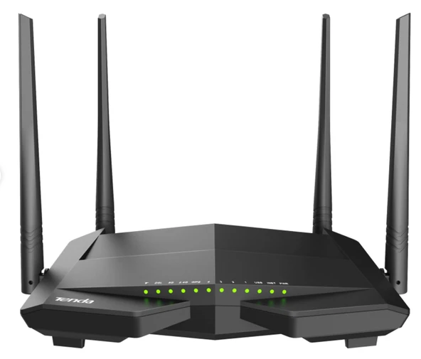 TENDA V12 AC1200 4PORT ADSL/VDSL 1200Mbps MODEM/ROUTER ürün görseli 1