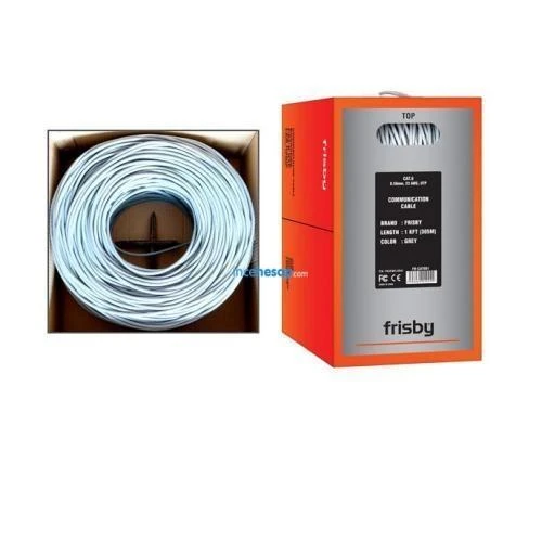 FRISBY FR-CAT601 UTP 23 AWG NETWORK KABLO 305 METRE ürün görseli 1
