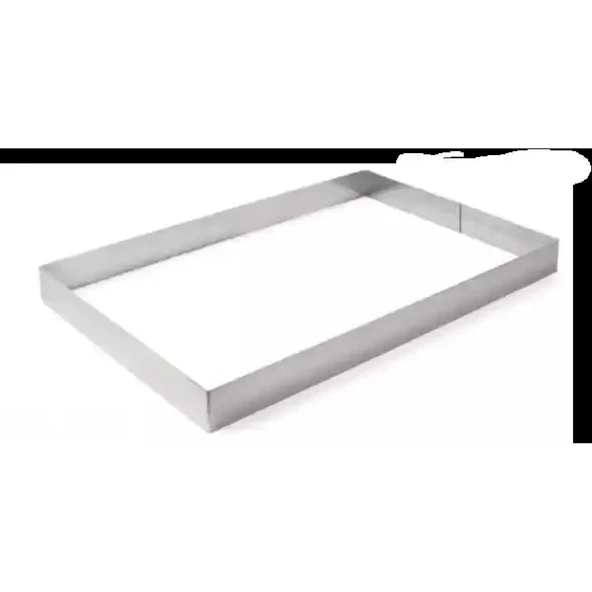 Dikdörtgen Pasta Kalıbı H:5 Cm 31x41 Cm ürün görseli 1