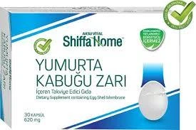 Shiffa Home Yumurta Kabuğu Zarı 620 mg 30 Kapsül ürün görseli 1