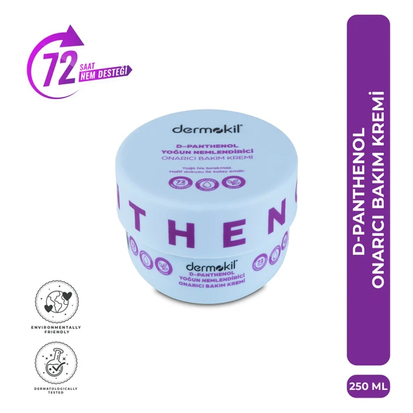Dermokil D-Panthenol Yoğun Nemlendirici Onarıcı Bakım Kremi 250 ml ürün görseli 1