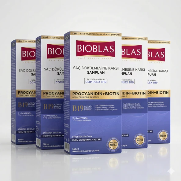 Bioblas Saç Dökülmesine Karşı Bitkisel Şampuan (6'lı) ürün görseli 1