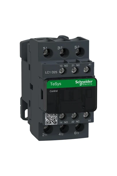Schneider Electric Lc1d25b7 25a 11kw Kontaktör 24vac ürün görseli 1