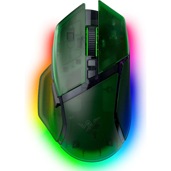 Razer Basilisk V3 Pro 35K Kablosuz Mouse Yeşil RZ01-05240300-R3G1 ürün görseli 1