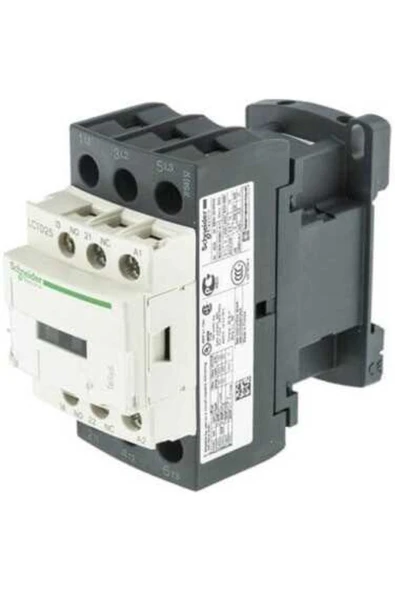 Schneider Electric Schneider LC1D25M7 TeSys D 25 A 11 kW 220V AC Kontaktör 3 Kutuplu 1NO+1NC AC-3 ürün görseli 1