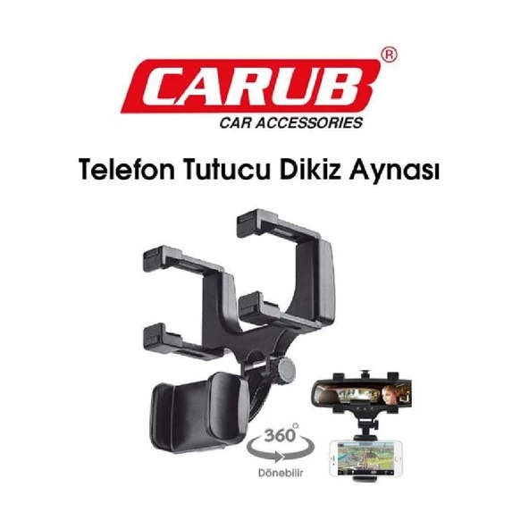 CARUB Telefon Tutucu Dikiz Ayna Takılan ürün görseli 1
