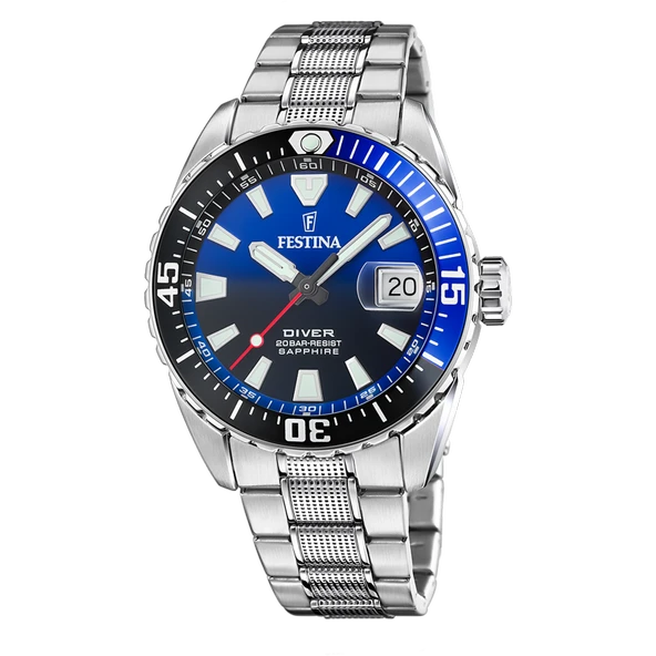 FESTINA F20669/5 THE ORIGINALS DIVER ERKEK KOL SAATİ ürün görseli 1