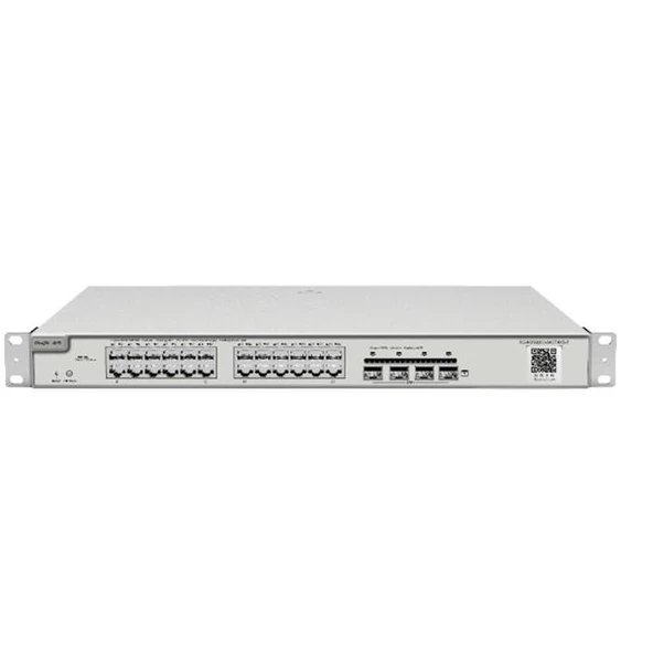 Ruıjıe Reyee Rg-Nbs3200-24Gt4Xs-P 24 Port Gigabit + 4X10Gb Sfp Uplınk L2 Yonetılebılır 370W Poe ürün görseli 1