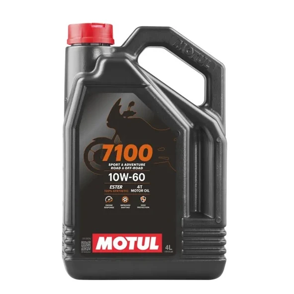 Motul 7100 4T 10W60 4 Lt Motosiklet Yağı ürün görseli 1