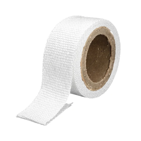 Takviyeli Lifli (2 metre) En: 5 cm Kalınlık: 3 mm Cam Elyaf Ekzoz Sargı Bezi Isı Yalıtım Yanmaz Bant ürün görseli 1