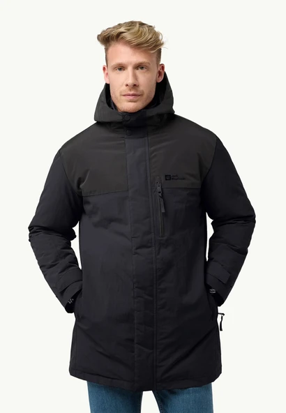 Jack Wolfskin Gletschersee Parka M Erkek Siyah ürün görseli 1