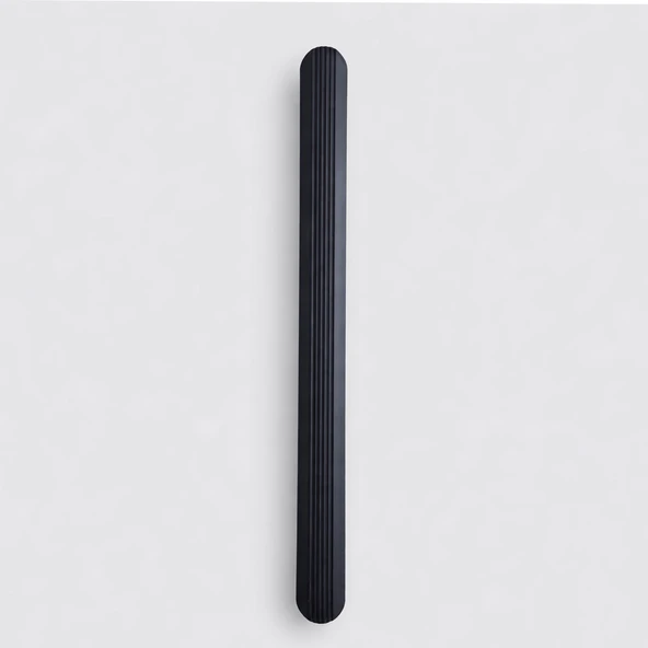 Toros Çizgili 320 mm Mat Siyah Çekmece Dolap Kulp Metal Modern Mutfak Gardırop Banyo Modülü ürün görseli 1