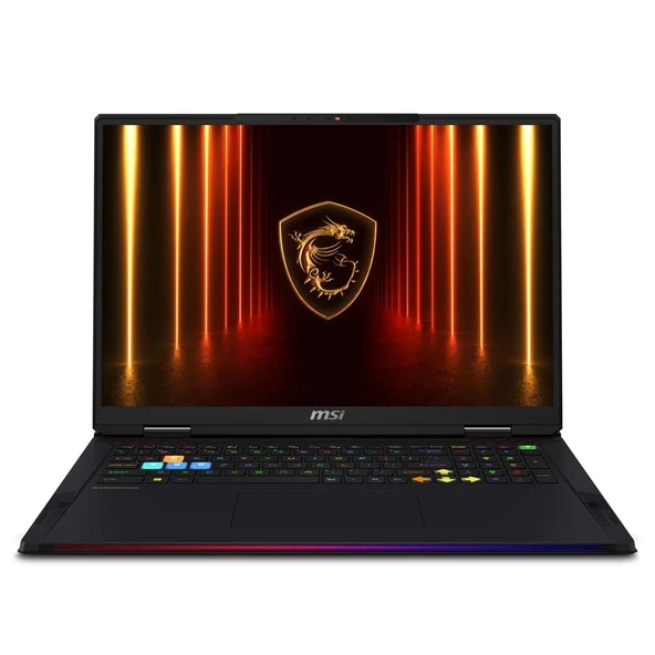 MSI Raıder A18 Hx A9WIG-092TR Amd Ryzen 9 9955HX3D 40 GB Ram 2 Tb SSD Geforce RTX5080 18" Uhd+ Freedos K29 ürün görseli 1