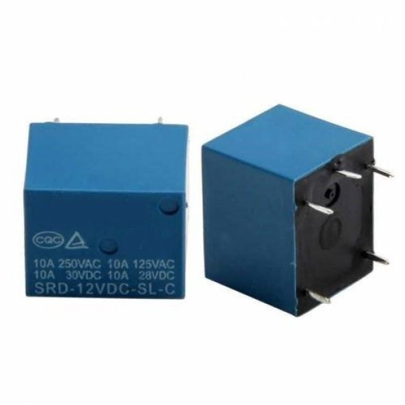SRD-12VDC-SL-C Röle  x 1 Adet  (rf021) ürün görseli 1