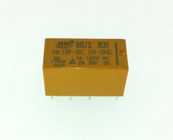 HK19F-DC5V-SHG Röle  8 pin x 1 adet  (rf021) ürün görseli 1