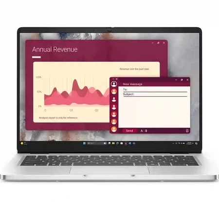 Dell Pro 14 PC14250 Ultra 7 255U 48 GB Ram 2 Tb SSD 14" Fhd+ Freedos PC14250-BTO107-UBU KN35 ürün görseli 1