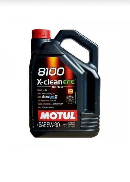 Motul 8100 X-Clean EFE 5W-30 5 lt Motor Yağı - 2023 ürün görseli 1
