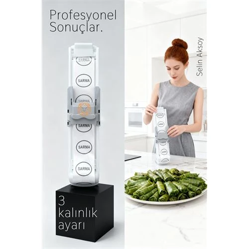 Ultra Pratik Yaprak Sarma Makinesi – Şef Dokunuşuyla Kusursuz ve Eşit Sarımlar ürün görseli 1