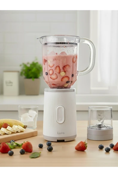 Lura Mix Kişisel Blender Seti Öğütücülü 12R4 ürün görseli 1