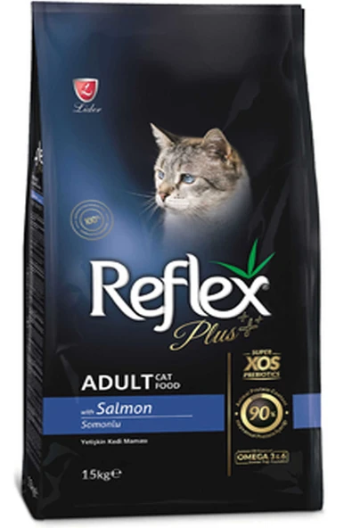 Reflex Plus Somonlu Yetişkin Kedi Maması 15 kg ürün görseli 1