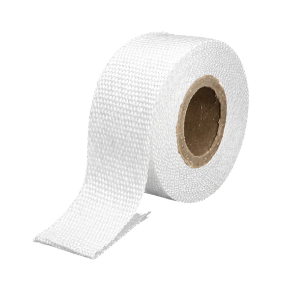 Takviyeli Lifli (5 metre) En: 5 cm Kalınlık: 3 mm Cam Elyaf Ekzoz Sargı Bezi Isı Yalıtım Yanmaz Bant ürün görseli 1
