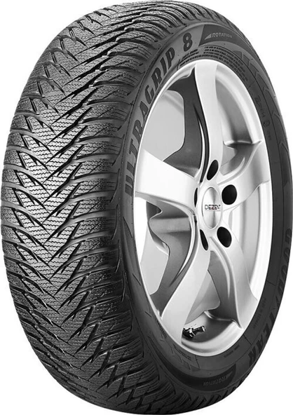 Goodyear UltraGrip 8 195/60R16C 99/97T M+S 3PMSF FP Kış Lastiği (2024) ürün görseli 1