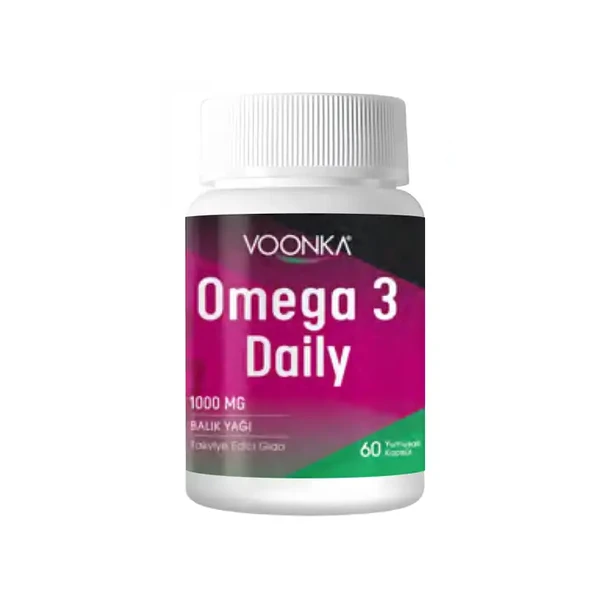 Voonka Omega 3 Daily 60 Yumuşak Kapsül ürün görseli 1