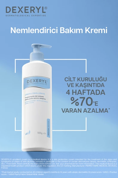 Ducray Dexeryl Emollient Krem 500 gr - Resim 3