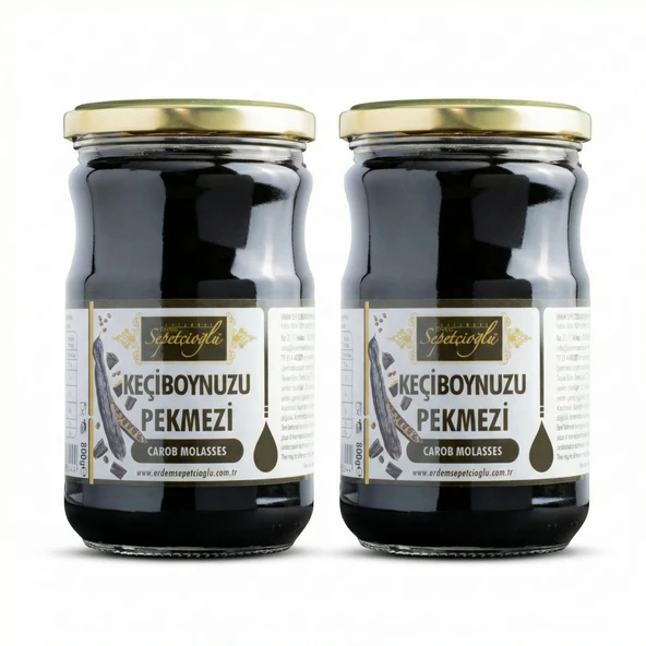 Sepetçioğlu Kastamonu Meşhur Keçiboynuzu Pekmezi 2 Li Set 1.600 G ürün görseli 1