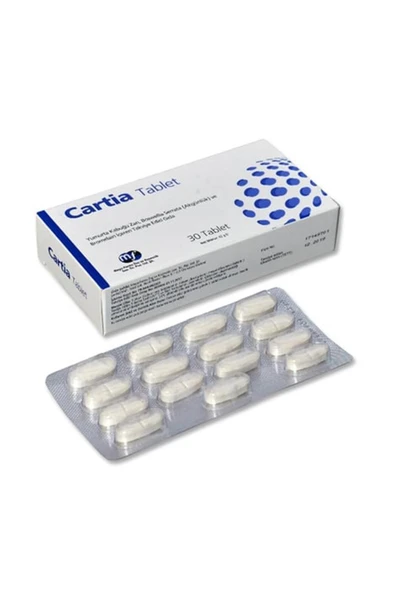 Mega Farma Cartia 200 mg 30 Tablet ürün görseli 1