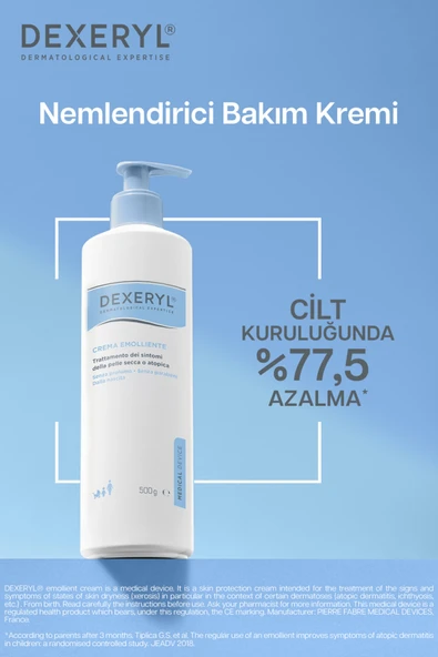 Ducray Dexeryl Emollient Krem 500 gr - Resim 4