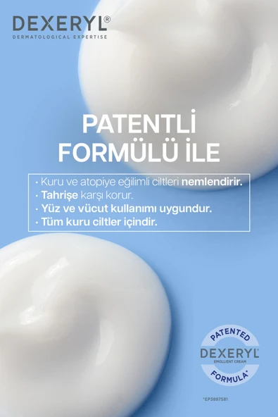 Ducray Dexeryl Emollient Krem 500 gr - Resim 9