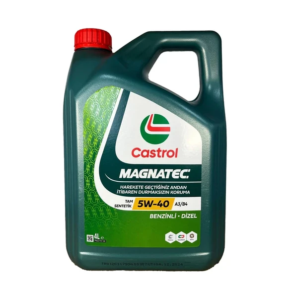 Castrol Magnatec 5W40 4 Lt Motor Yağı ürün görseli 1