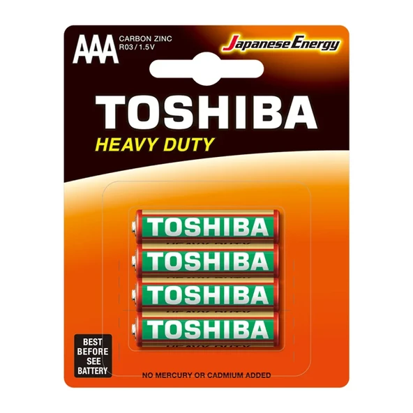 Toshiba R03UG Bls. 4'lü ürün görseli 1