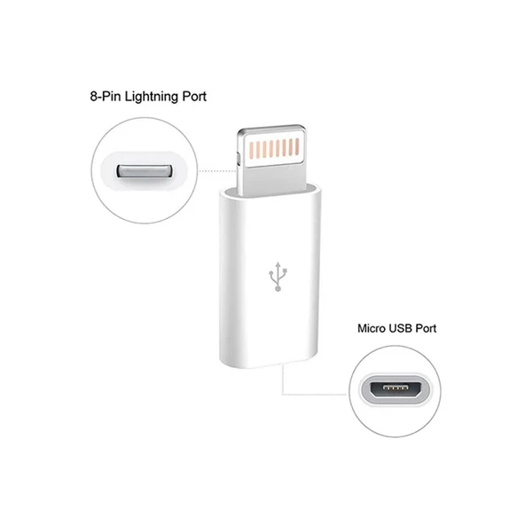 S-link SL-TA10 MicroUSB 5pin F to Lightning M Çevirici ürün görseli 1