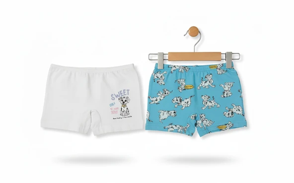Kız Çocuk Dalmaçyalı 2'li Boxer ELM-B97 ürün görseli 1