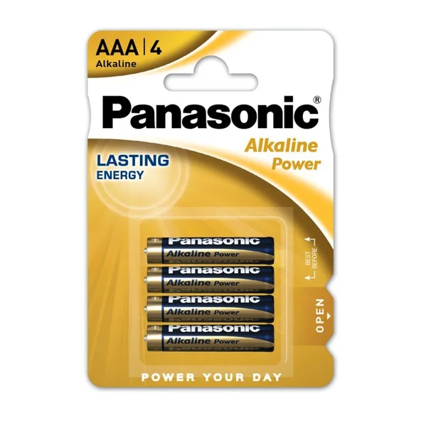Panasonic Alkaline Power AAA Alkalin Pil 4'lü Paket ürün görseli 1
