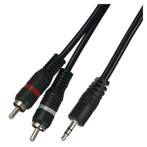 TUNEX 3,5 Mm ERKek 2 X RCA ERKek 1,5 Mt Kablo AL-150 ürün görseli 1