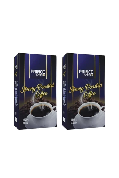 Caffe Strong Roasted Filtre Kahve 2x 250 gr 500 gr ürün görseli 1