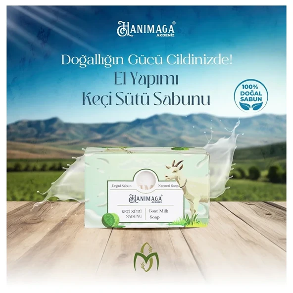 Hanımağa Akdeniz Keçi Sütü Sabunu 100 Gr ürün görseli 1