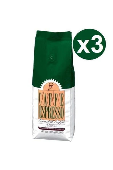 Mehmet Efendi Espresso Çekirdek Kahve 1 Kg X 3 Adet ürün görseli 1