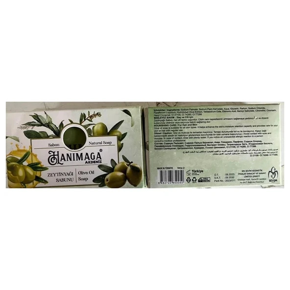 Hanımağa Doğal Zeytinyağı Sabunu 100 Gr ürün görseli 1