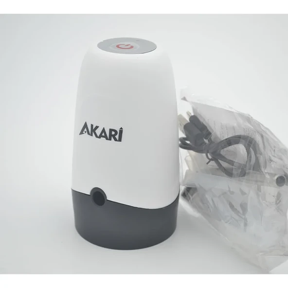 Akari Şarjlı Su Pompası (Usb Şarj Grişi/Şarj Lambası/Paslanmaz Çelik) ürün görseli 1