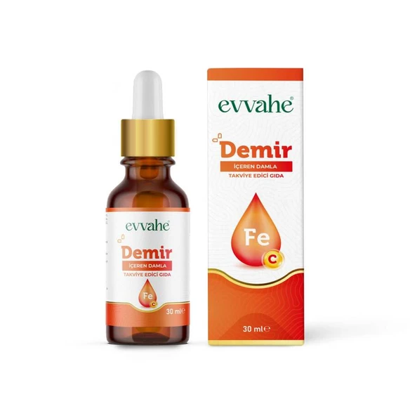 Demir İçeren Damla Takviye Edici Gıda 30ml ürün görseli 1