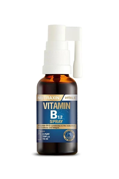 Nutraxin Vitamin B12 Sprey 15 ml ürün görseli 1