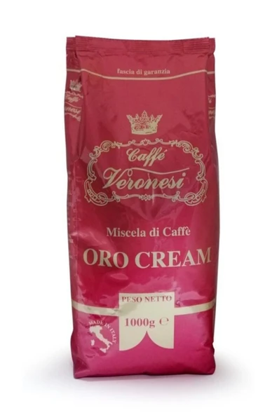 Caffé Veronesi "oro Cream" Espresso Çekirdek Kahve 1 Kg ürün görseli 1