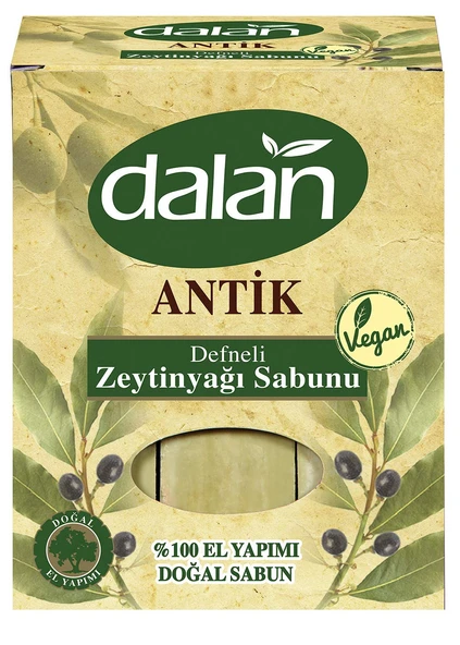 DALAN ANTİK Defneli Zeytinyağı Sabunu vegan 6x150gr= 900 Gr ürün görseli 1